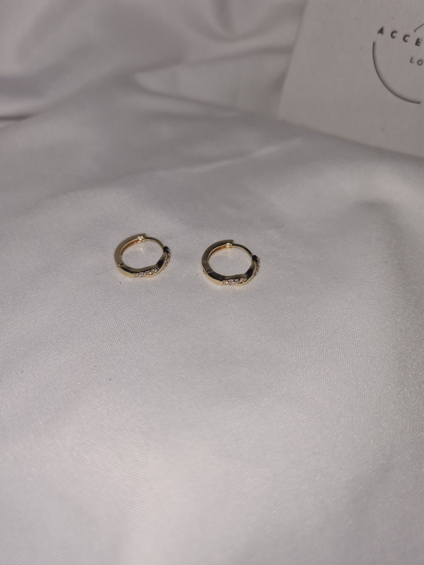 Allie Gold Hoop Earrings