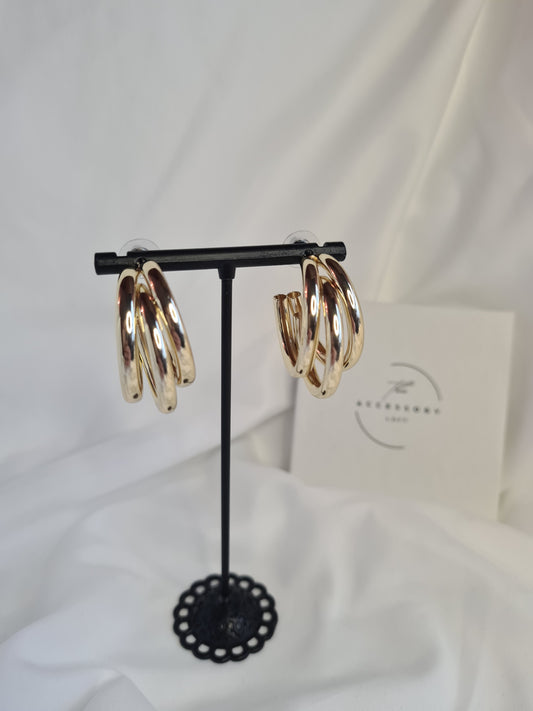 Lola Gold Hoop Earrings