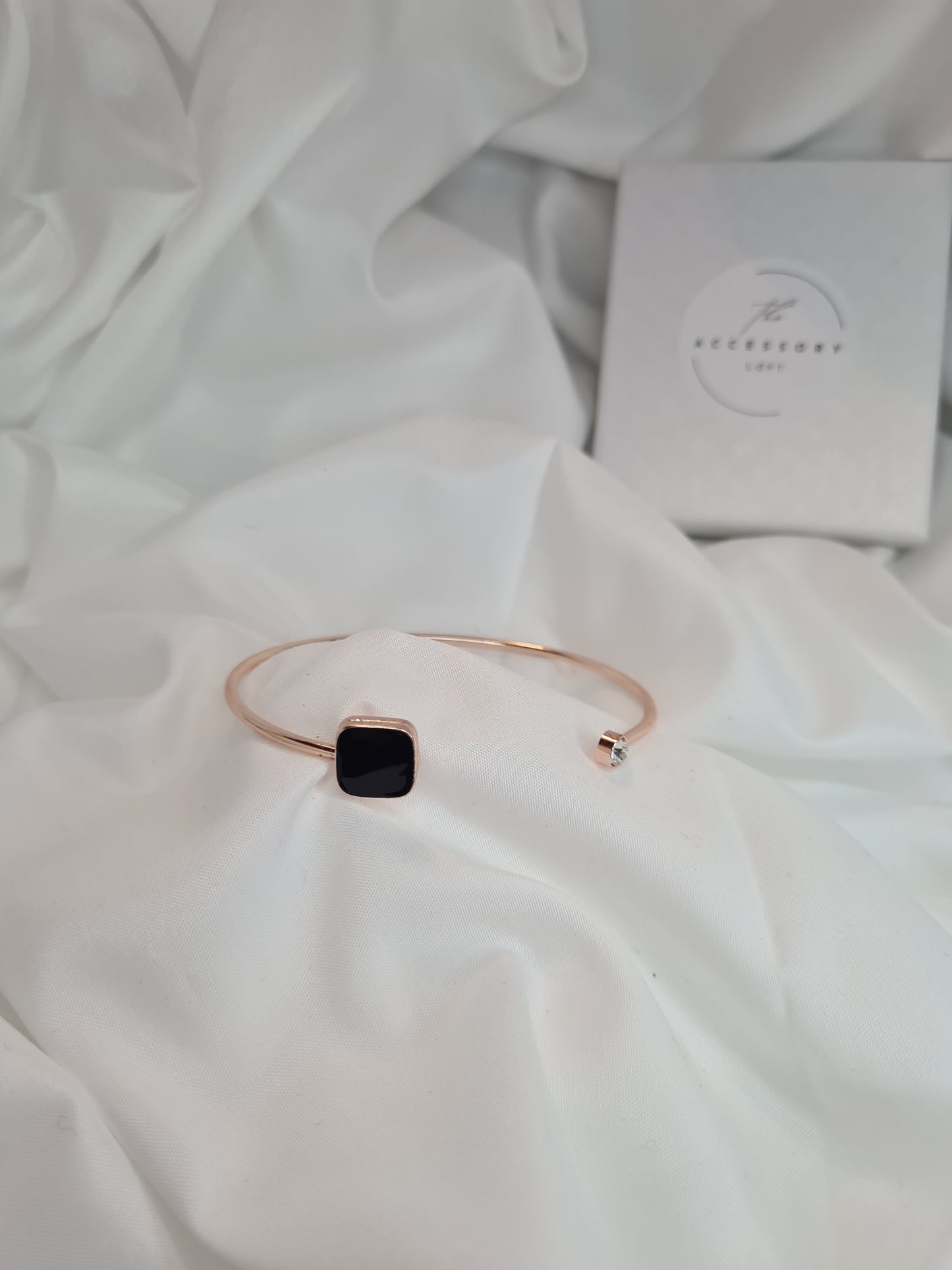 Olivia bangle- rose gold