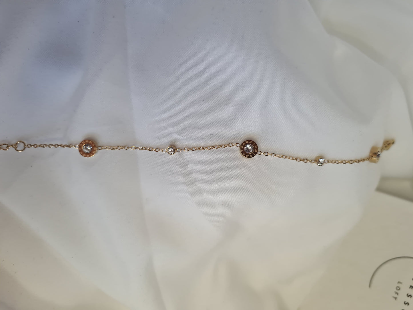 Orla Gold Roman Numeral Bracelet