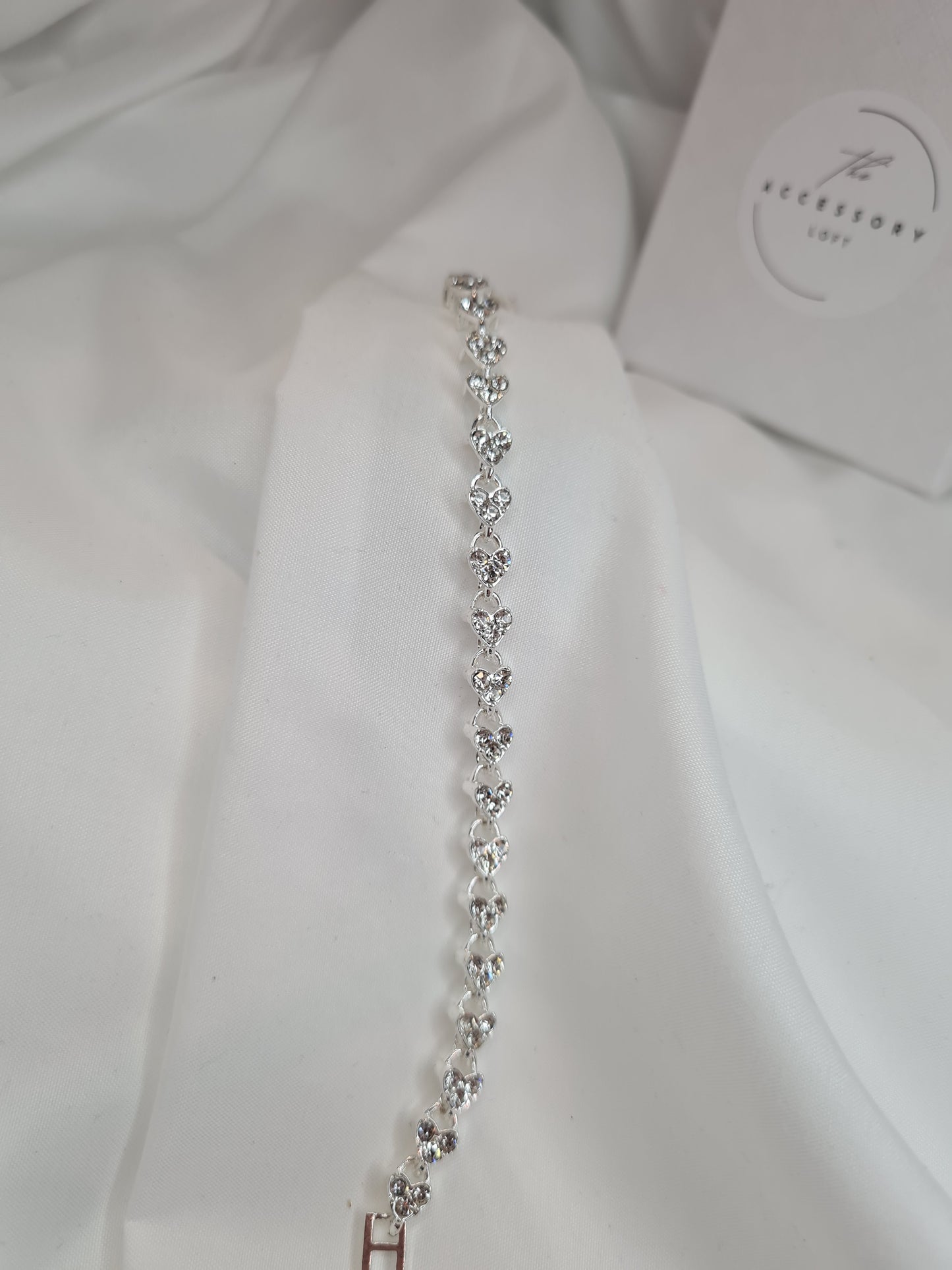 Rita Silver Diamond Bracelet