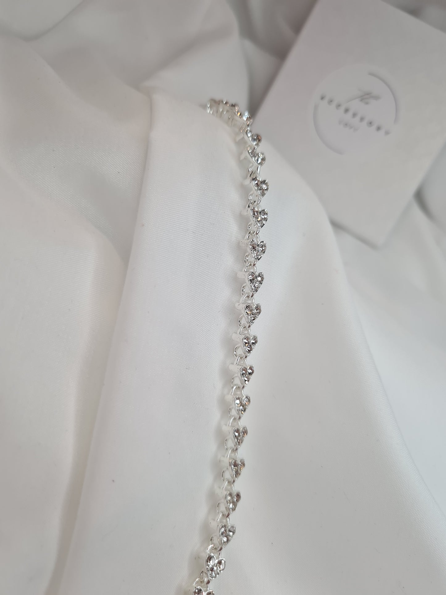 Rita Silver Diamond Bracelet