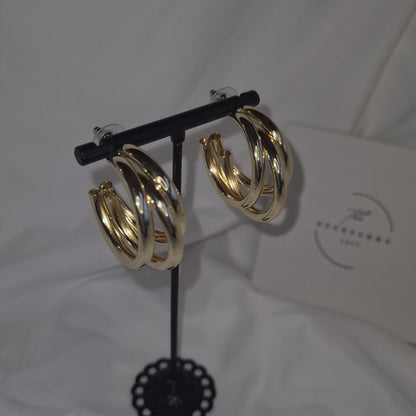 Lola Gold Hoop Earrings